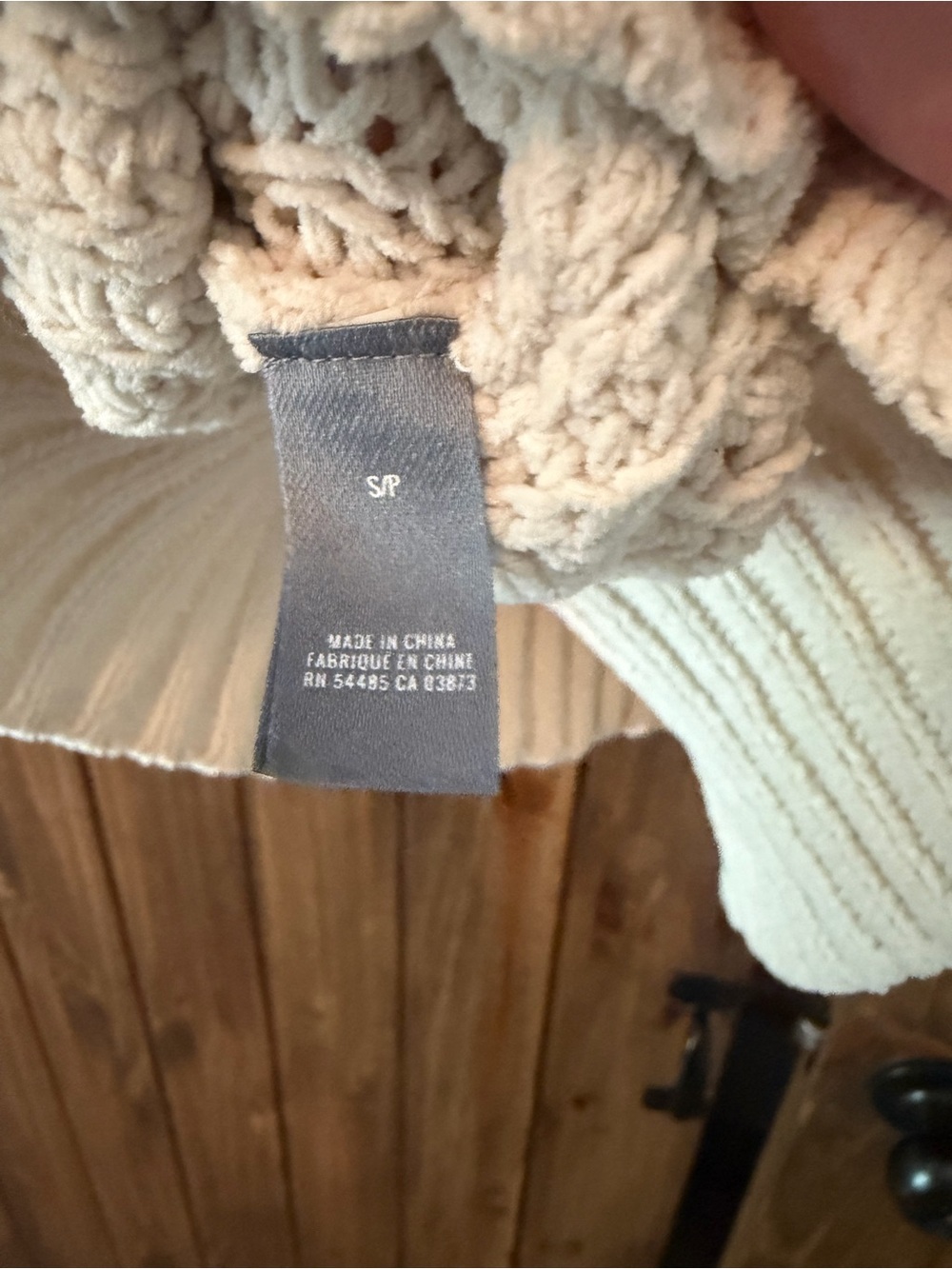 Aerie cream oversized sweater - Picture 6 of 7